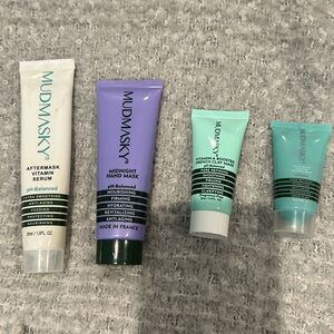 Mudmasky Set of 4 Masks & Serums
